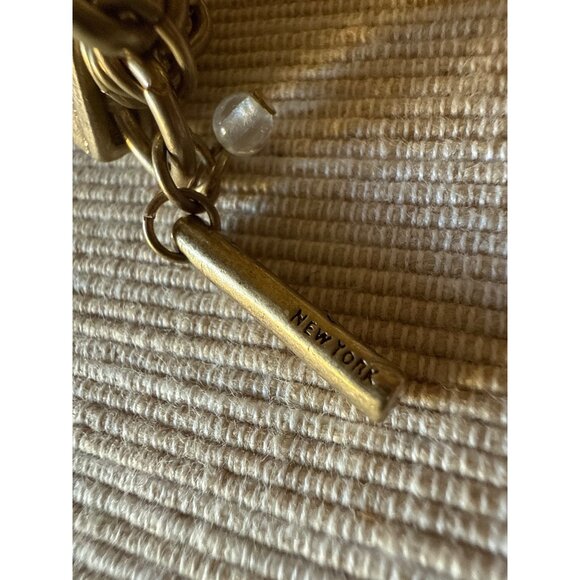 Kenneth Cole New York Crystal & Stone Bracelet Vintage Style - Picture 6 of 14